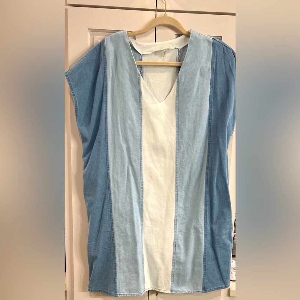 NWOT size medium denim dress